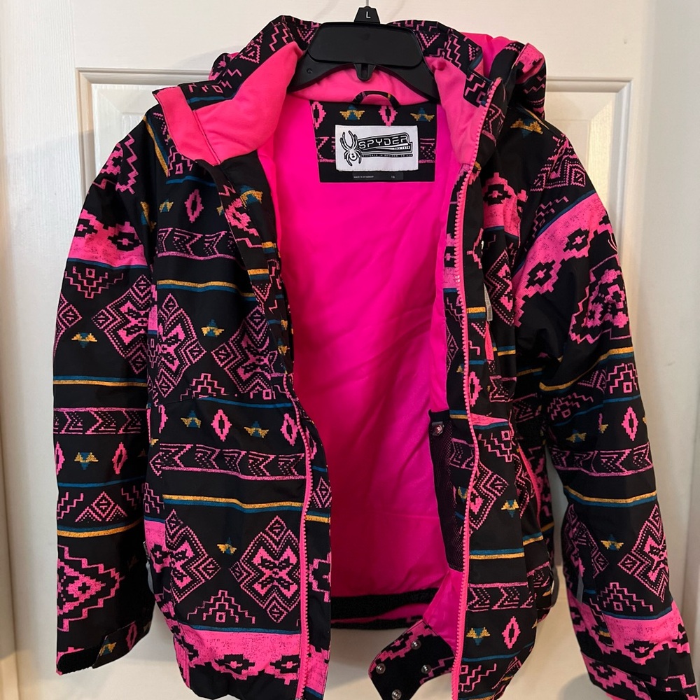 Spyder ski 2 piece set. Size16.